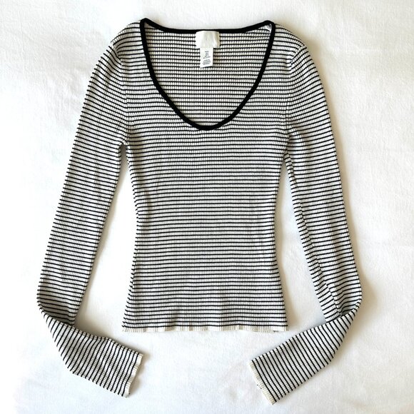 H&M Skinny Rib Top - Picture 3 of 8